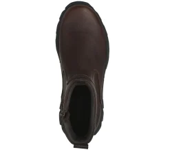 Boots<SKECHERS Relaxed Fit: Respected - Evanston RED / BROWN