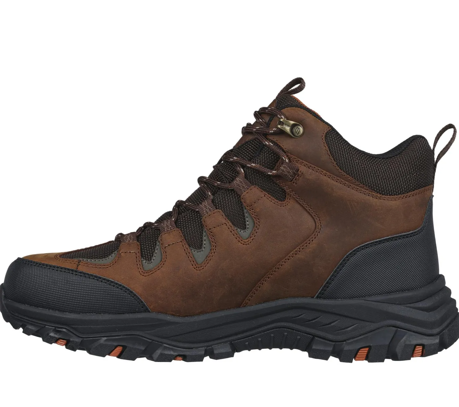 Lace Up|Boots<SKECHERS Relaxed Fit: Rickter - Branson BROWN