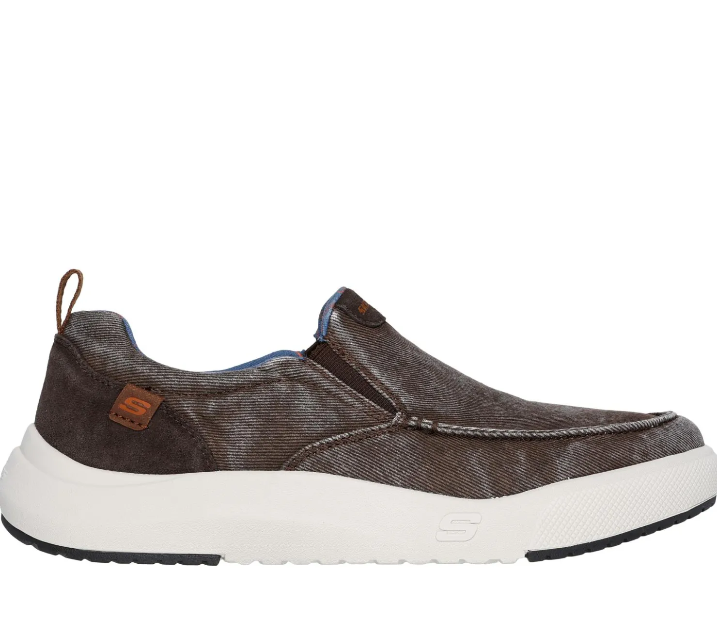 Canvas Shoes|Slip-Ons<SKECHERS Relaxed Fit: Rosser - Kelson BROWN