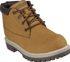 Lace Up|Boots<SKECHERS Relaxed Fit: Sergeants - Thaxter WHEAT