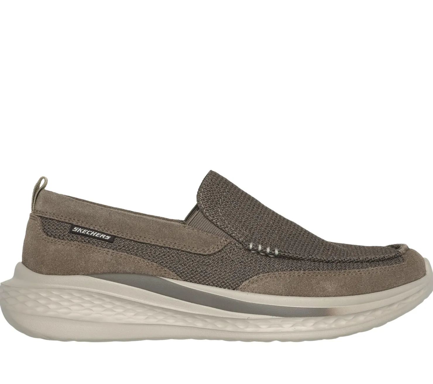 Slip-Ons|Casual Sneakers<SKECHERS Relaxed Fit: Slade - Munson LIGHT BROWN