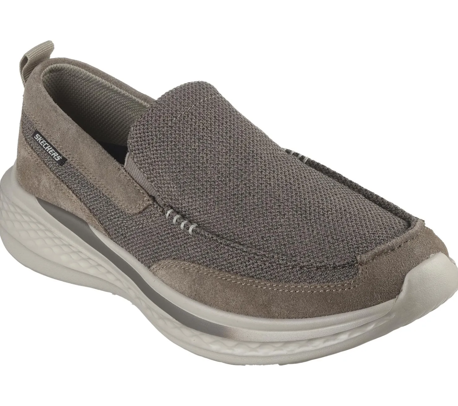 Slip-Ons|Casual Sneakers<SKECHERS Relaxed Fit: Slade - Munson LIGHT BROWN