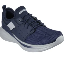 Slip-Ons|Casual Sneakers<SKECHERS Relaxed Fit: Slade - Raymar NAVY
