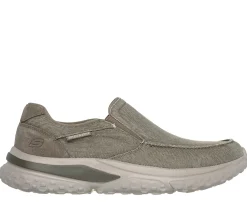 Canvas Shoes|Slip-Ons<SKECHERS Relaxed Fit: Solvano - Varone TAUPE