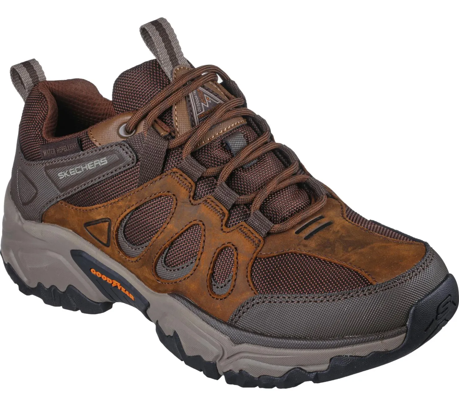 Lace Up|Casual Sneakers<SKECHERS Relaxed Fit: Terraform - Selvin BROWN