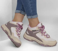 Lace Up|Boots<SKECHERS Relaxed Fit: Trego - Tuscarora MAUVE / NATURAL