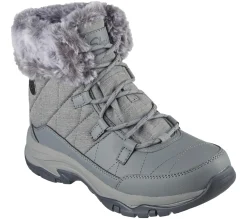 Lace Up|Boots<SKECHERS Relaxed Fit: Trego - Winter Feelings GRAY