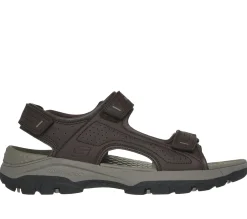 Sandals<SKECHERS Relaxed Fit: Tresmen - Garo CHOCOLATE