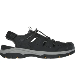 Sandals<SKECHERS Relaxed Fit: Tresmen - Menard BLACK