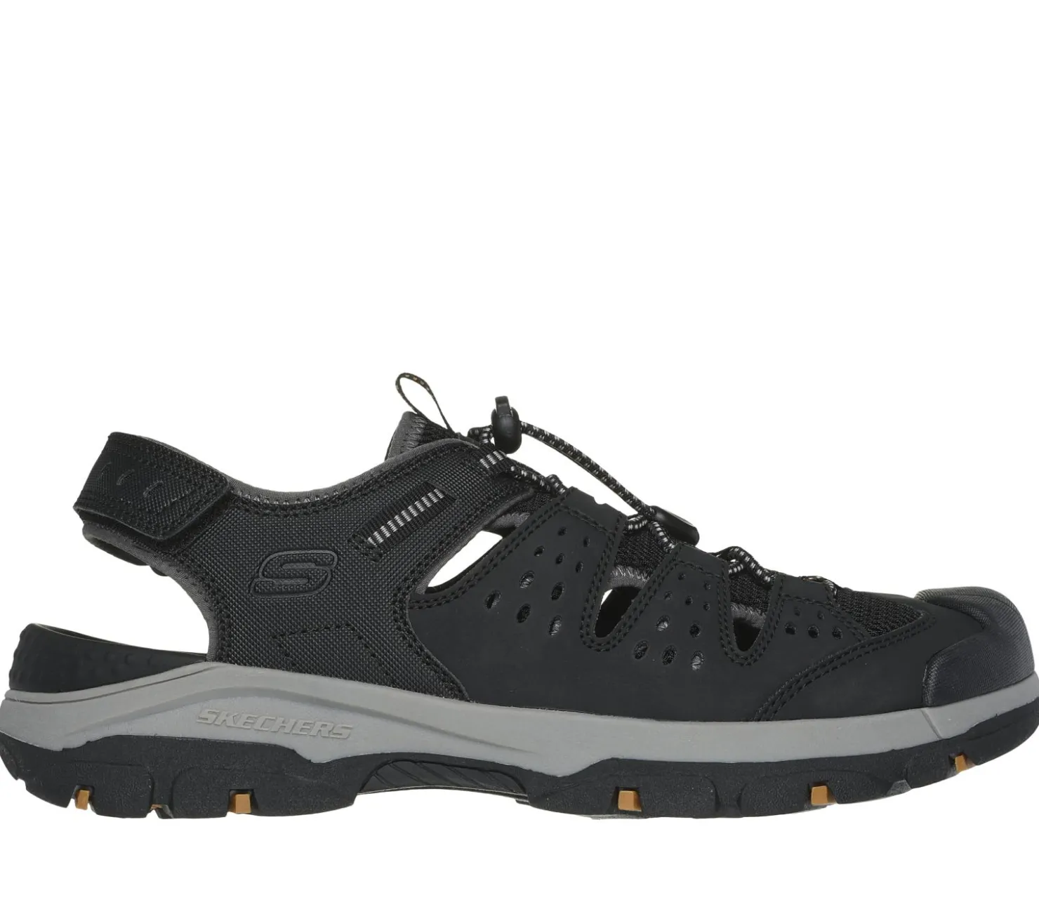 Sandals<SKECHERS Relaxed Fit: Tresmen - Menard BLACK