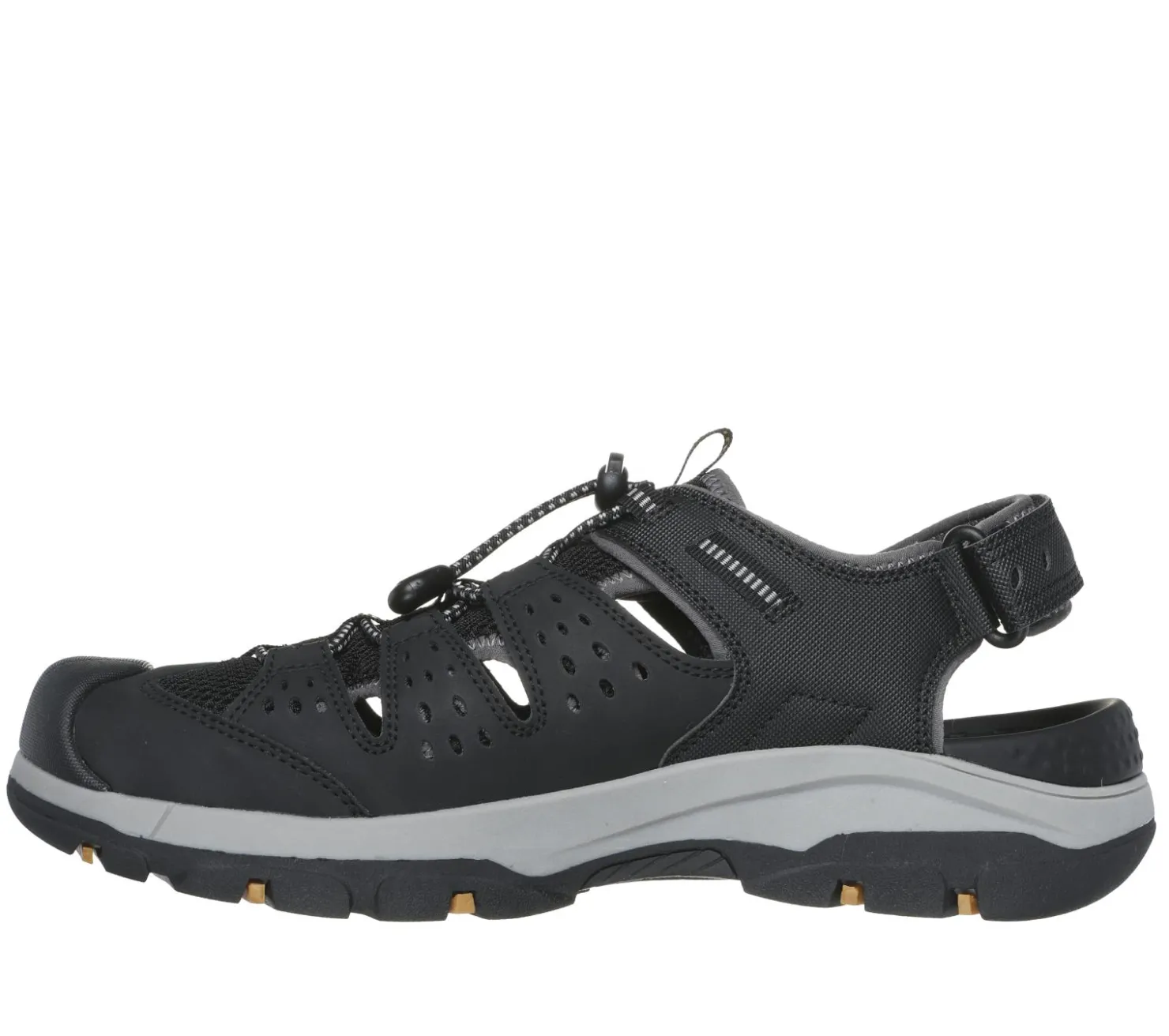 Sandals<SKECHERS Relaxed Fit: Tresmen - Menard BLACK