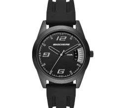 Watches|Watches<SKECHERS Reseda 3 Hand Sili Watch BLACK