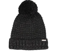 Cold Weather Gear<SKECHERS Reverse Stitch Pom-Pom Beanie BLACK