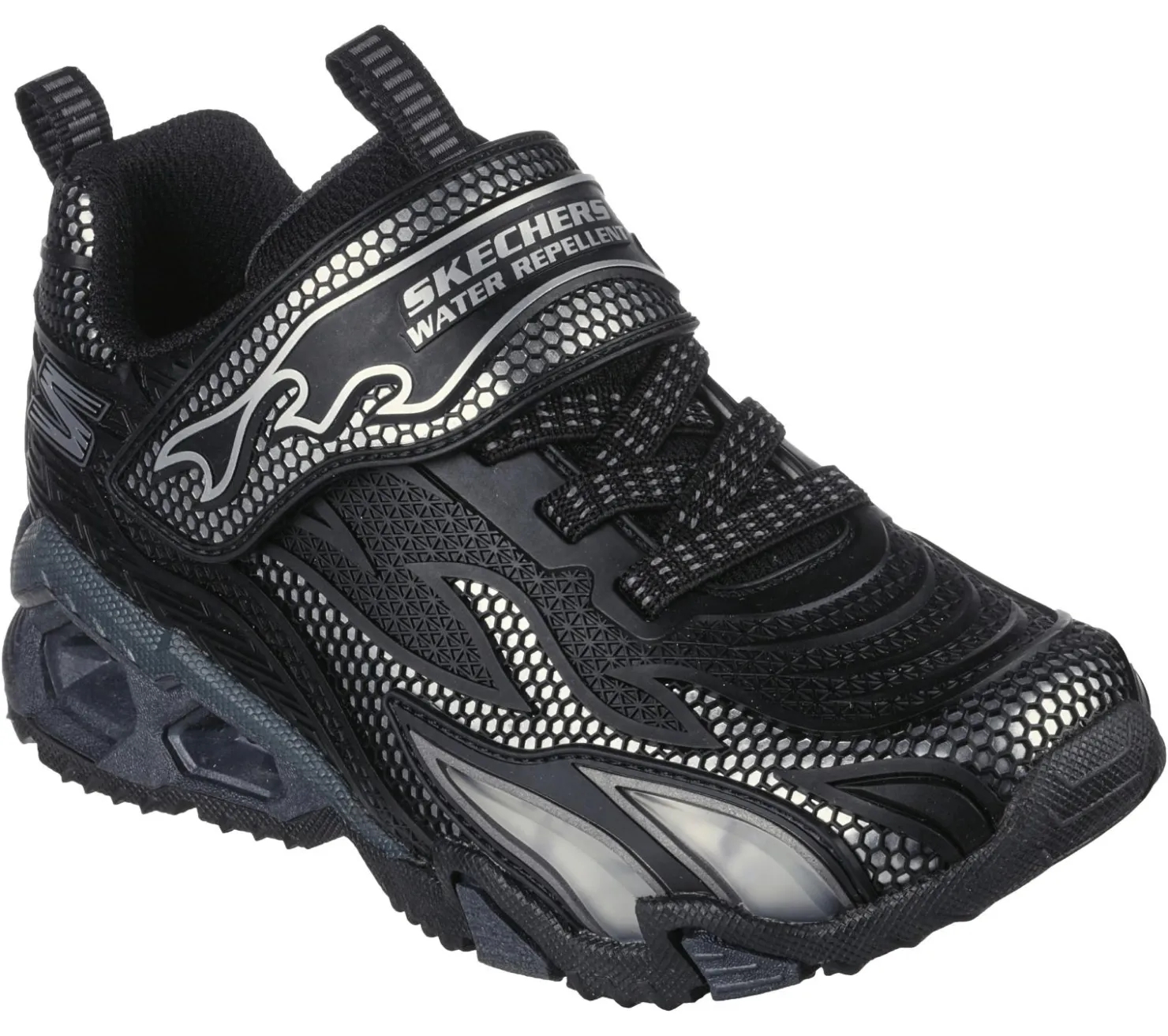 Light-Up|Athletic Shoes & Sneakers<SKECHERS S Lights: Hydro Lights - Heat Stride BLACK / SILVER