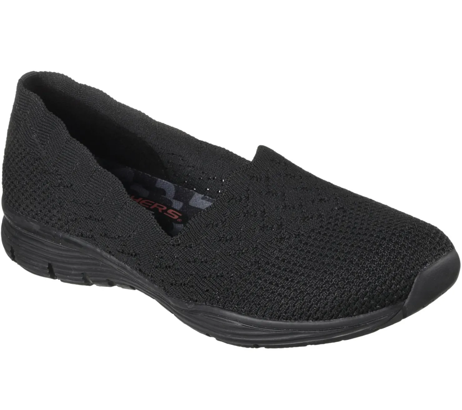 Slip-Ons|Flats<SKECHERS Seager - Stat BLACK