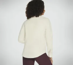 Tops|Tops<SKECHERS Sherpa Shacket CREAM / WHITE