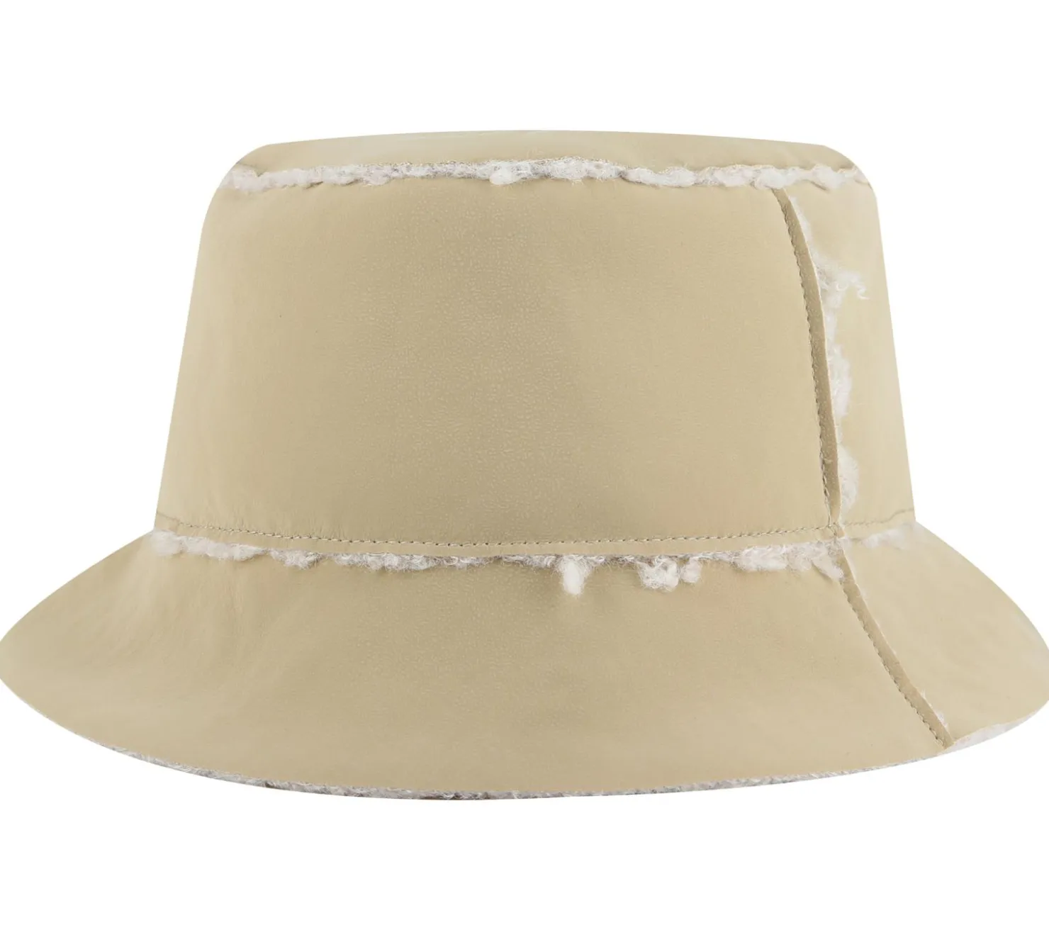 Hats|Accessories<SKECHERS Sherpa Suede Bucket Hat CINNAMON