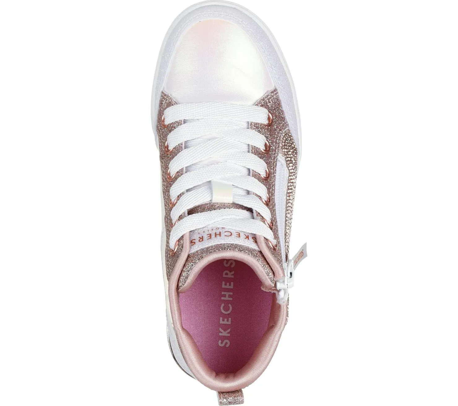 Athletic Shoes & Sneakers|Lace Ups<SKECHERS Shoutouts 2.0 - Style Strut WHITE / ROSE GOLD