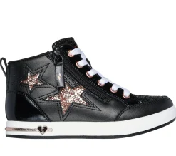Lace Ups|Athletic Shoes & Sneakers<SKECHERS Shoutouts 2.0 - Trendy Star BLACK / ROSE GOLD