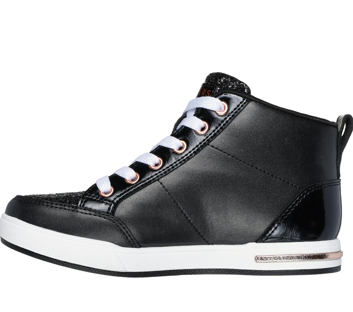 Lace Ups|Athletic Shoes & Sneakers<SKECHERS Shoutouts 2.0 - Trendy Star BLACK / ROSE GOLD