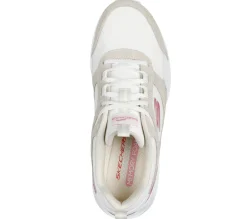 Lace Up|Athletic Sneakers<SKECHERS Skech-Air Court - Real Ease NATURAL / PINK