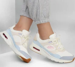 Lace Up|Athletic Sneakers<SKECHERS Skech-Air Court - Retro Avenue NATURAL / MULTI