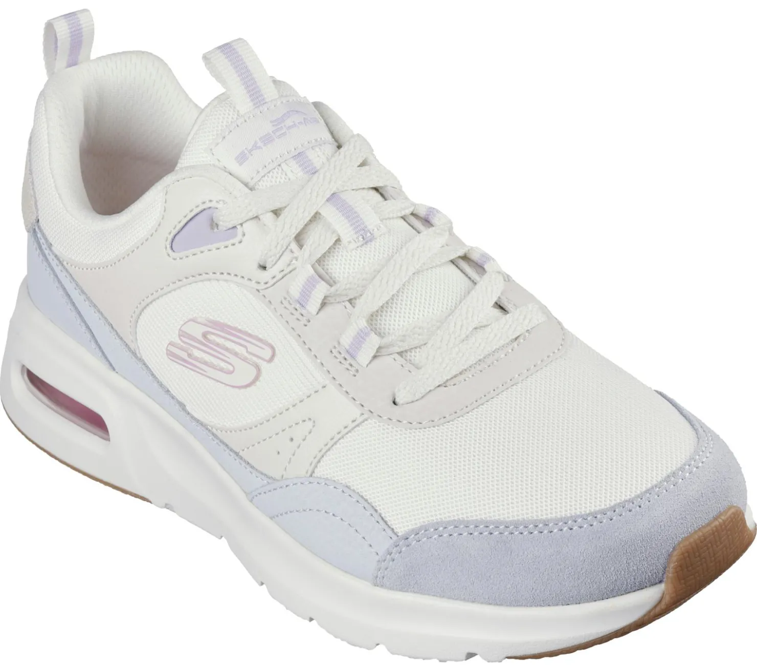 Lace Up|Athletic Sneakers<SKECHERS Skech-Air Court - Retro Avenue NATURAL / MULTI