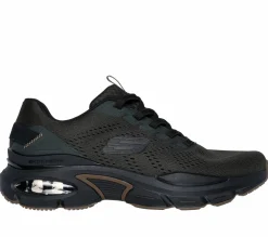 Slip-Ons|Athletic Sneakers<SKECHERS Skech-Air Ventura OLIVE / BLACK