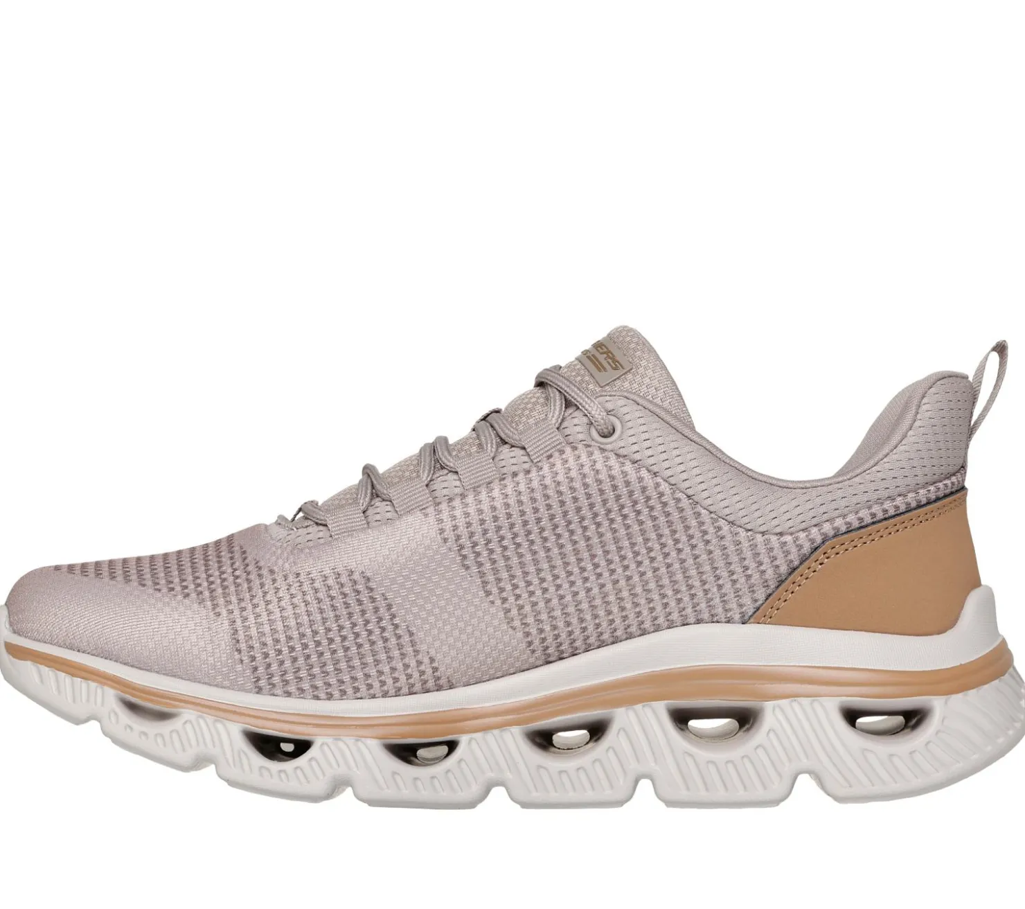 Lace Up|Athletic Sneakers<SKECHERS BOBS Sport Arc Waves - Slick Move TAUPE