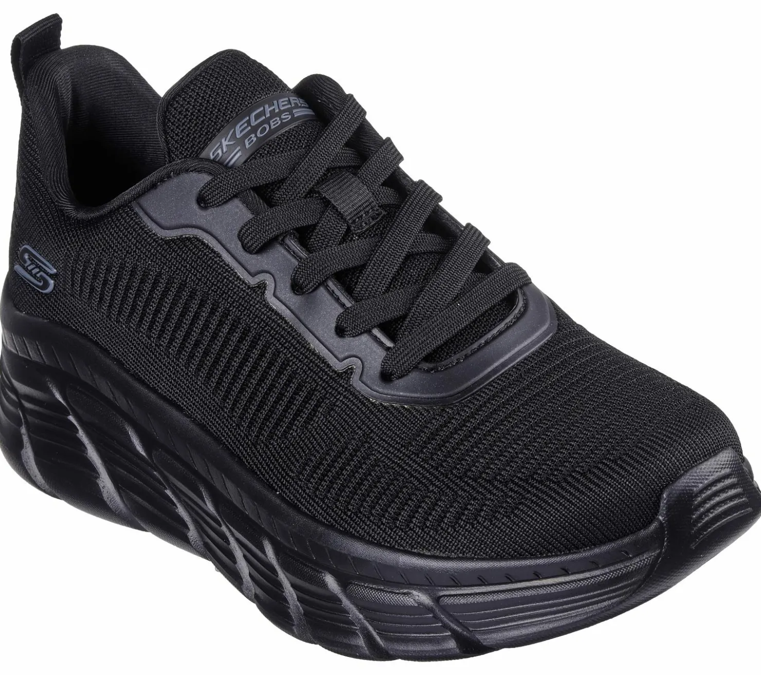 Lace Up|Athletic Sneakers<SKECHERS BOBS Sport B Flex Hi - Flying HI BLACK