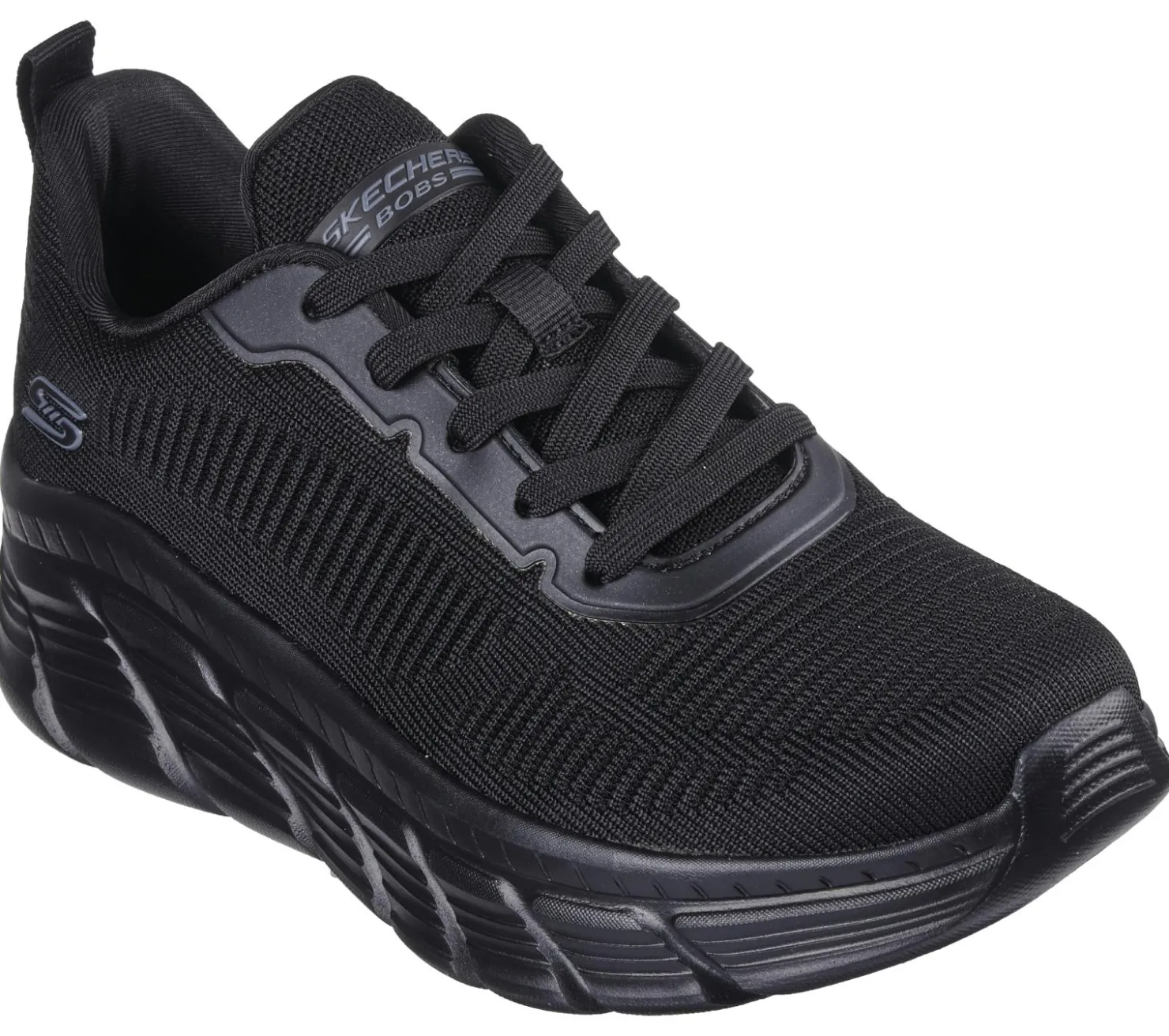 Lace Up|Athletic Sneakers<SKECHERS BOBS Sport B Flex Hi - Flying HI BLACK