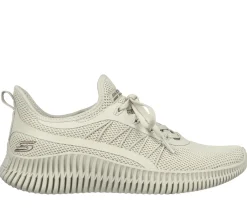 Lace Up|Athletic Sneakers<SKECHERS BOBS Sport Geo - New Aesthetics TAUPE