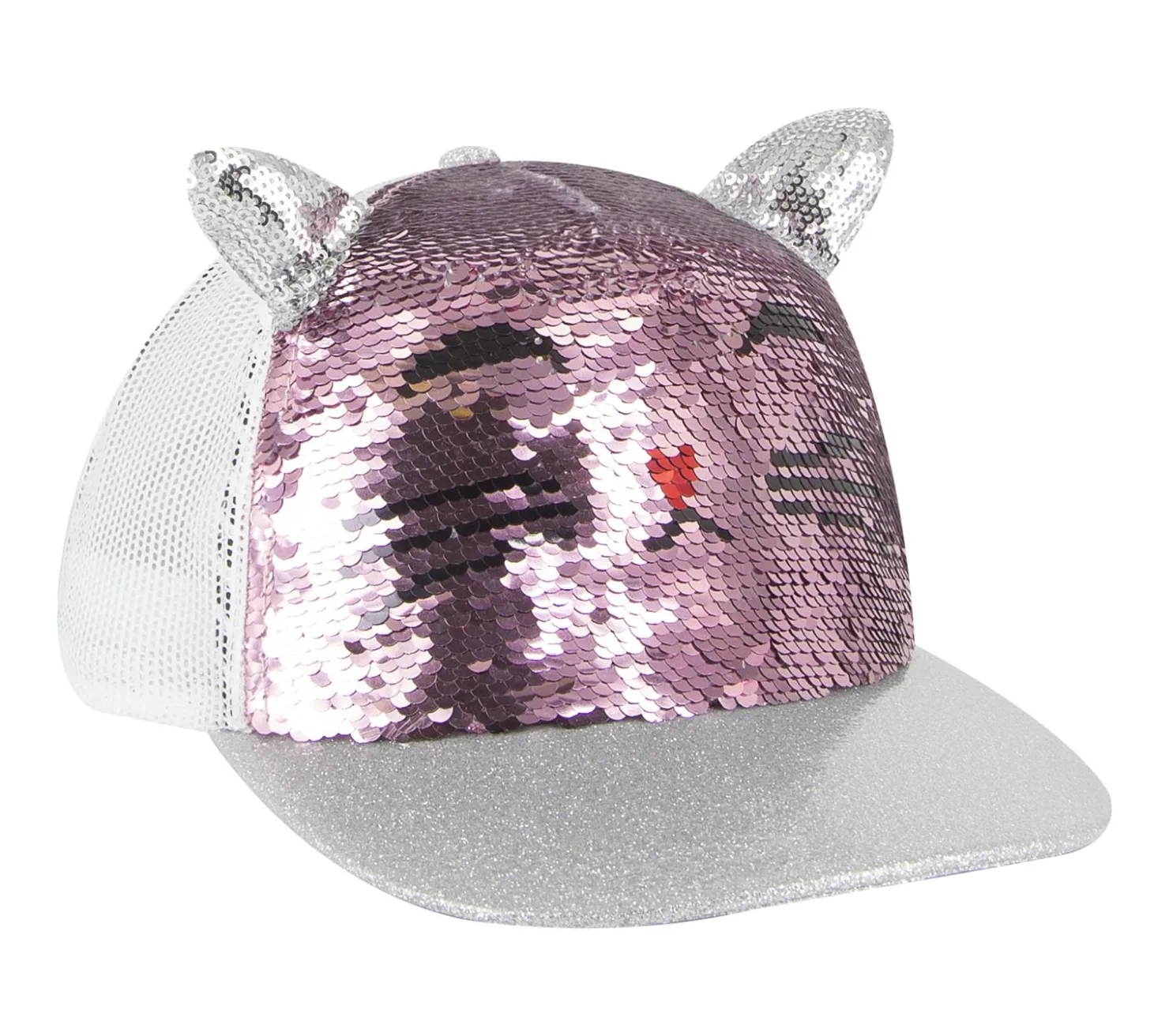 Hats|Hats<SKECHERS Caticorn Sequin Trucker Hat ROSEGOLD