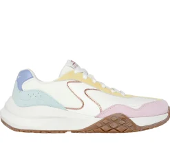 Lace Up|Athletic Sneakers<SKECHERS Court Frenzy WHITE / LIGHT BLUE