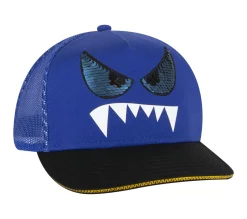 Hats|Hats<SKECHERS Monster Eyes Trucker Hat BLUE / BLACK