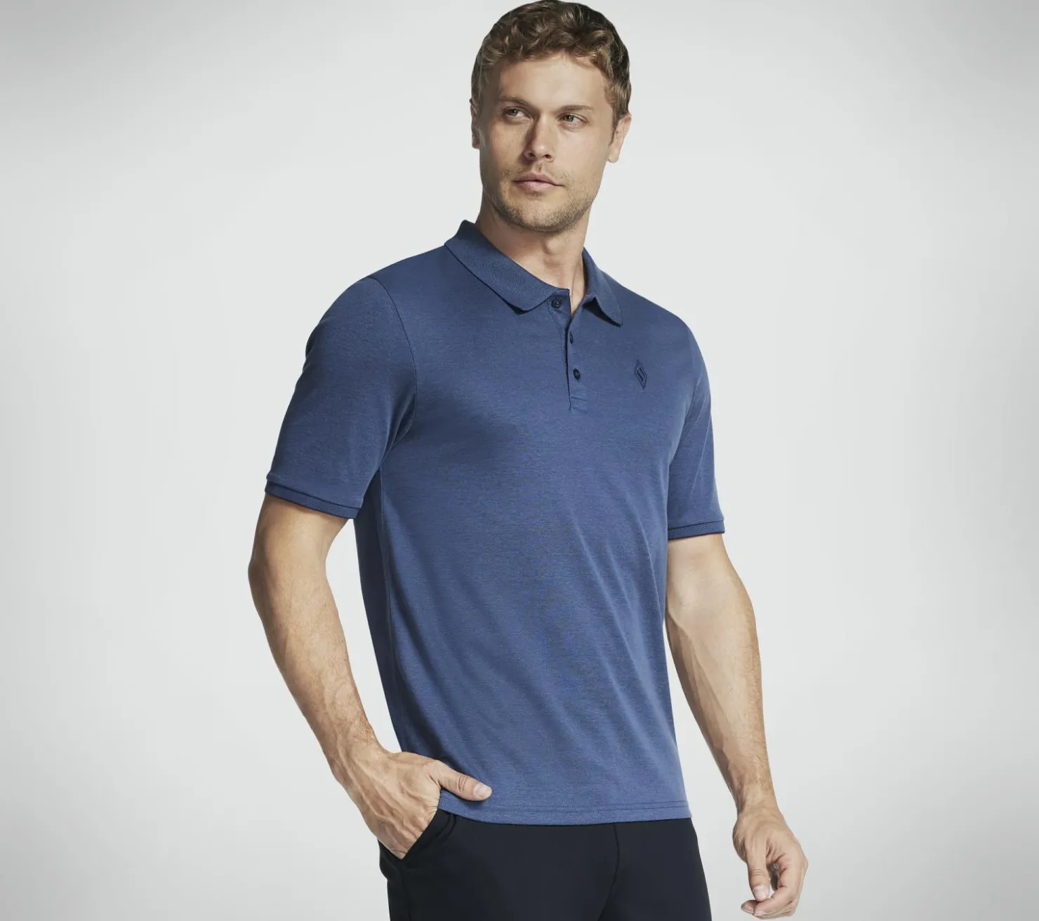 Tops|Tops<SKECHERS Off Duty Polo NAVY