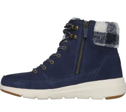 Lace Up|Boots<SKECHERS On-the-GO Glacial Ultra - Timber NAVY / NATURAL