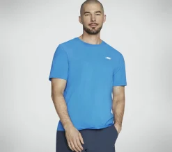 Tops|Tops<SKECHERS Pickleball Tee BLUE / GREEN