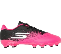 Lace Ups|Athletic Shoes & Sneakers<SKECHERS Razor Gold FG BLACK / PINK