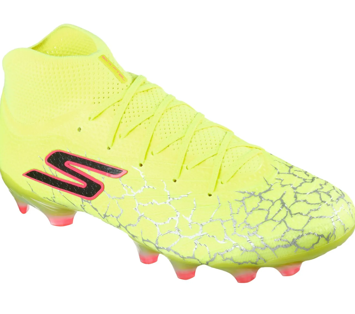 Lace Up|Athletic Sneakers<SKECHERS SKX_01 - 1.5 HIGH ELITE FG YELLOW / BLACK