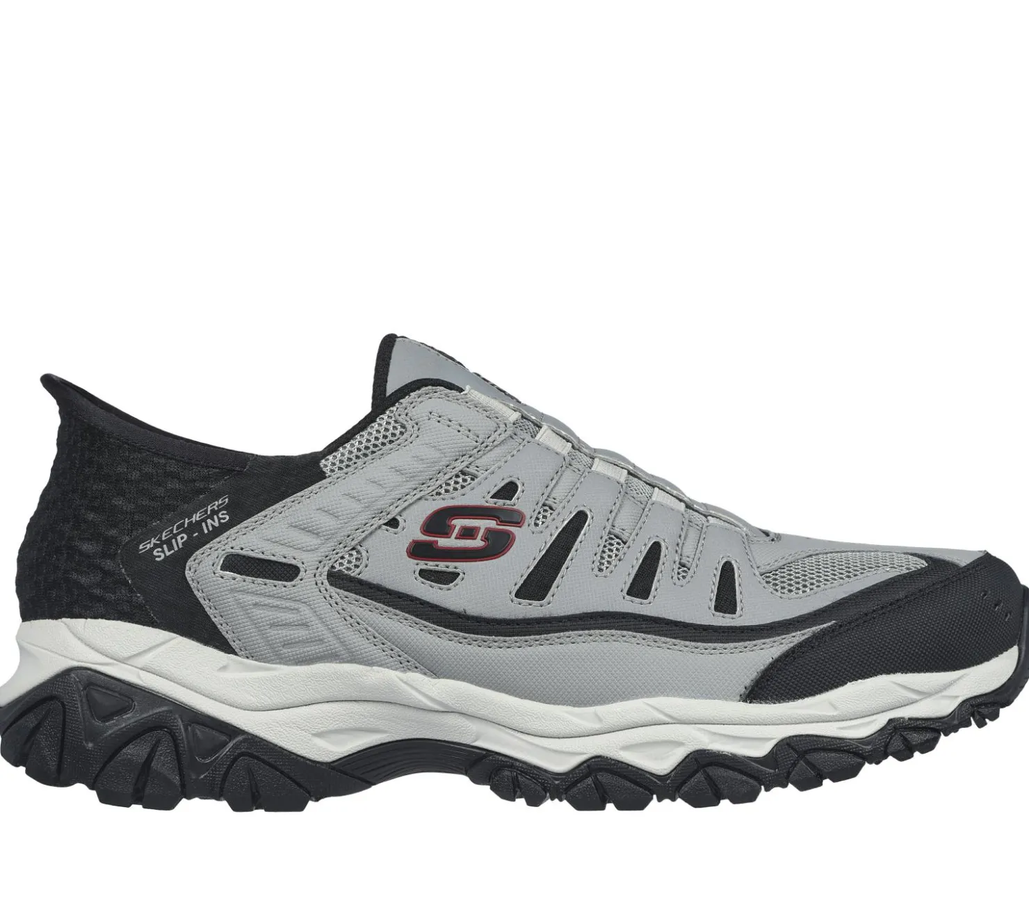 Hands Free Slip-Ins|Athletic Sneakers<SKECHERS Slip-ins: After Burn M. Fit - Ridgeburn GRAY / BLACK