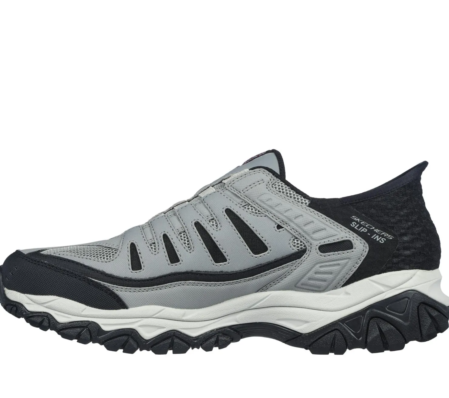 Hands Free Slip-Ins|Athletic Sneakers<SKECHERS Slip-ins: After Burn M. Fit - Ridgeburn GRAY / BLACK
