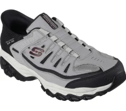 Hands Free Slip-Ins|Athletic Sneakers<SKECHERS Slip-ins: After Burn M. Fit - Ridgeburn GRAY / BLACK