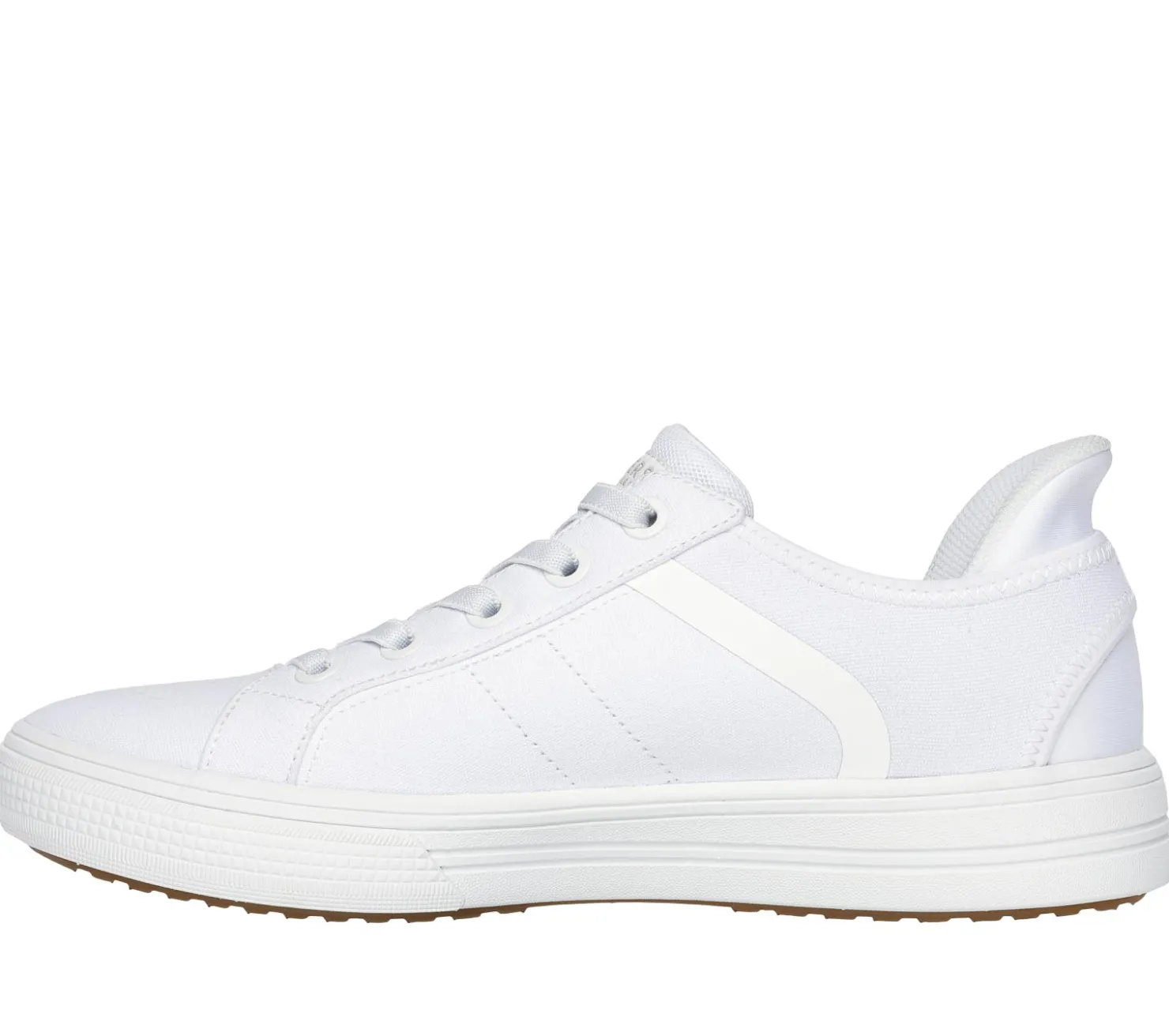 Hands Free Slip-Ins|Casual Sneakers<SKECHERS Slip-ins: Arch Fit Arcade - Good 2 See Ya WHITE