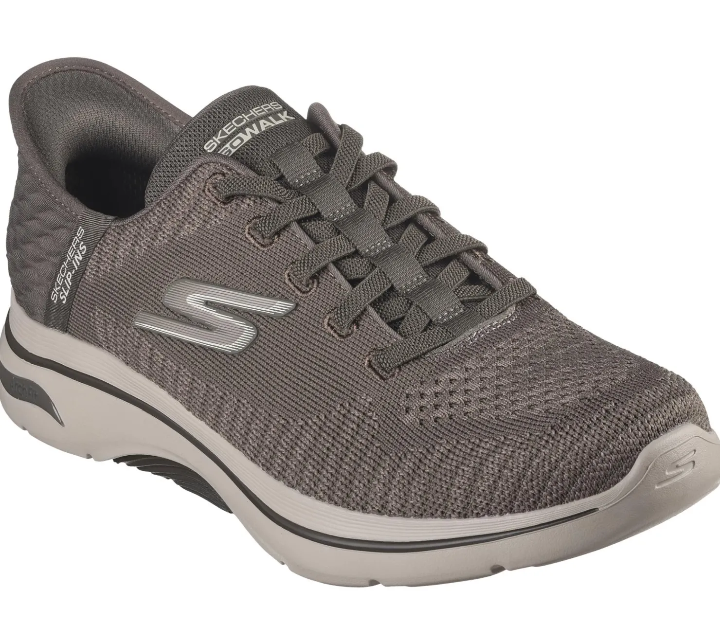 Hands Free Slip-Ins|Athletic Sneakers<SKECHERS Slip-ins: Arch Fit 2.0 - Grand Select 2 TAUPE