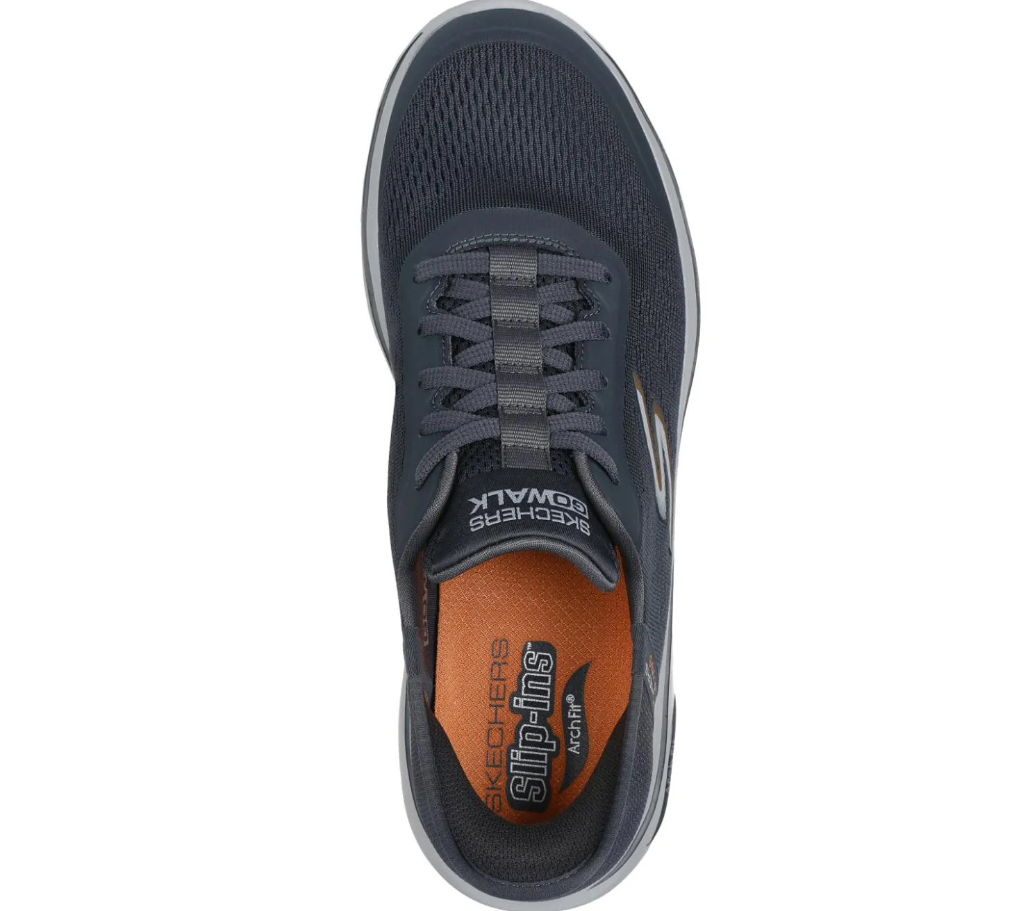 Hands Free Slip-Ins|Athletic Sneakers<SKECHERS Slip-ins: Arch Fit 2.0 - Simplicity 2 CHARCOAL / ORANGE