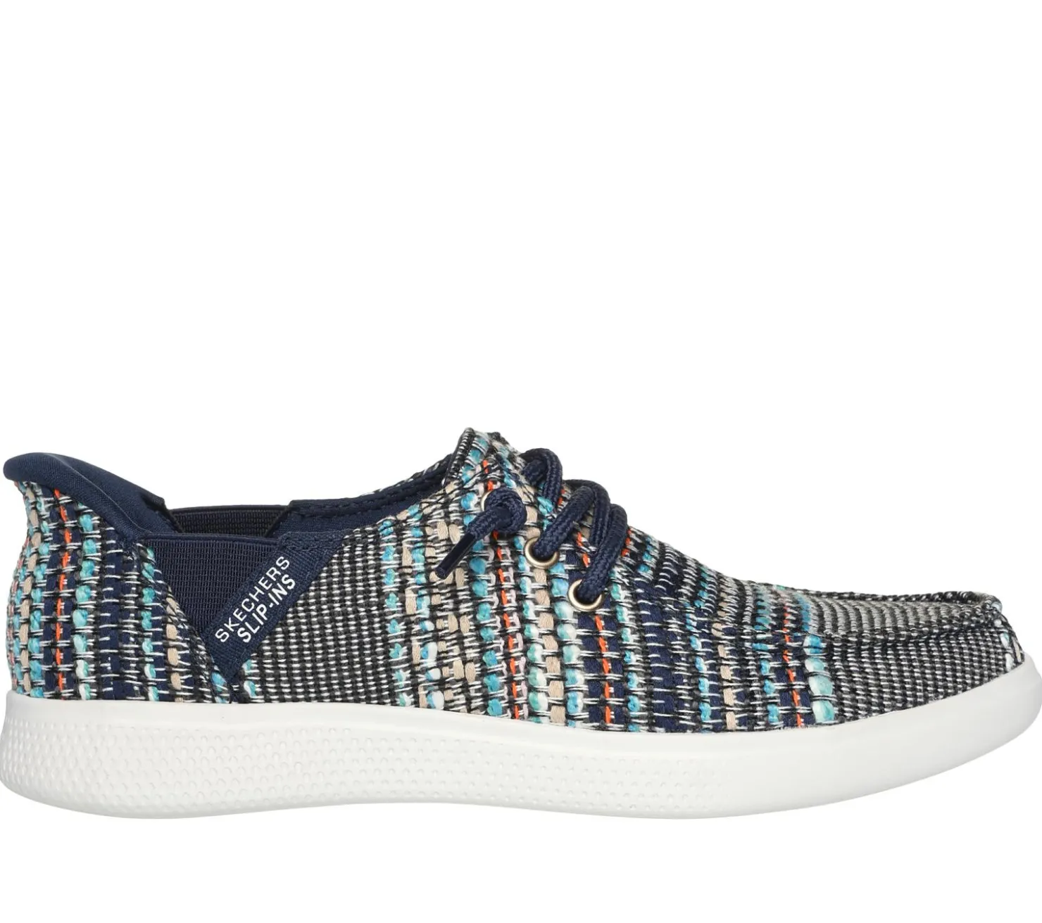 Boat Shoes|Hands Free Slip-Ins<SKECHERS Slip-ins: BOBS Skip Cute - August Air NAVY / MULTI