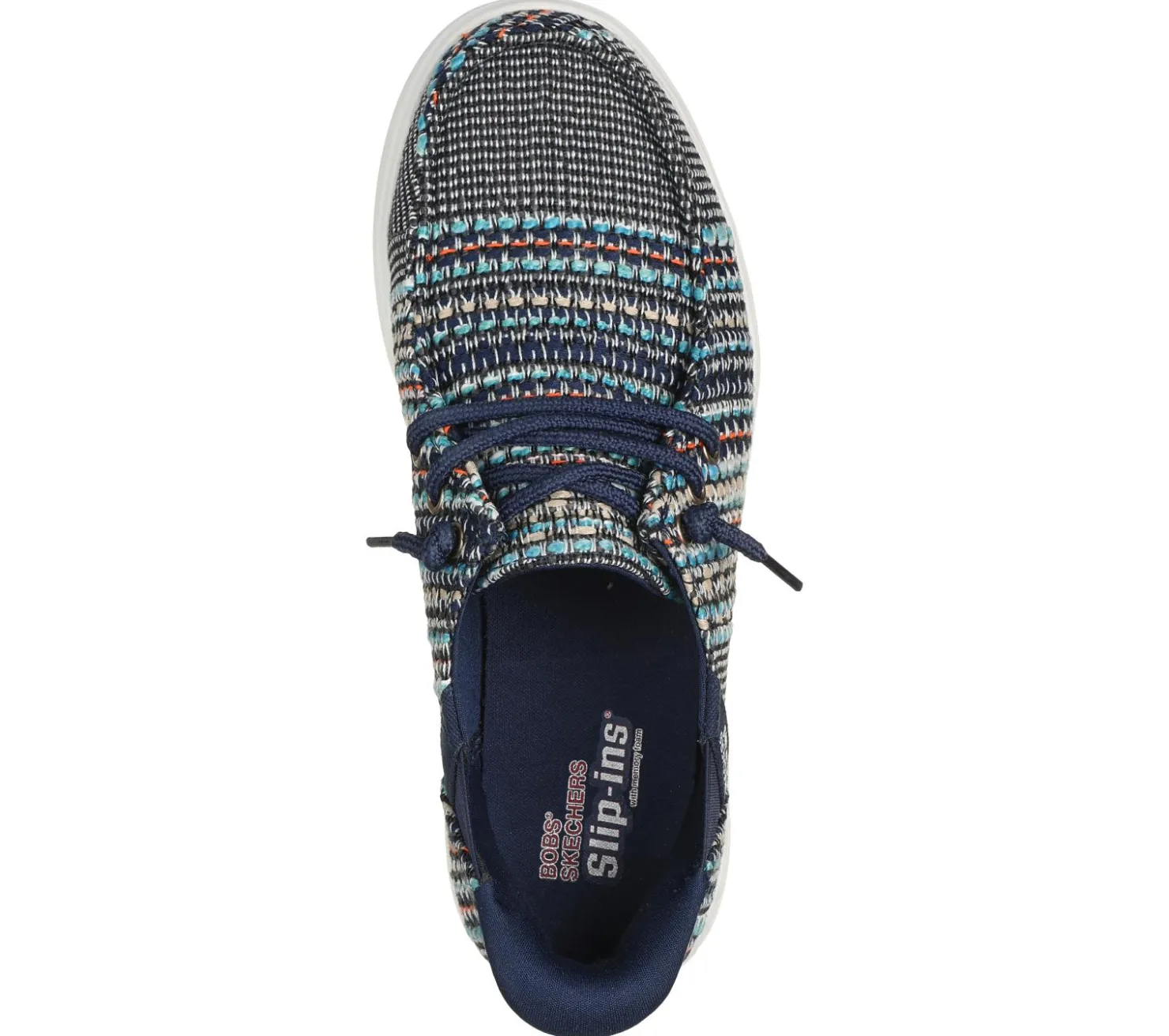 Boat Shoes|Hands Free Slip-Ins<SKECHERS Slip-ins: BOBS Skip Cute - August Air NAVY / MULTI