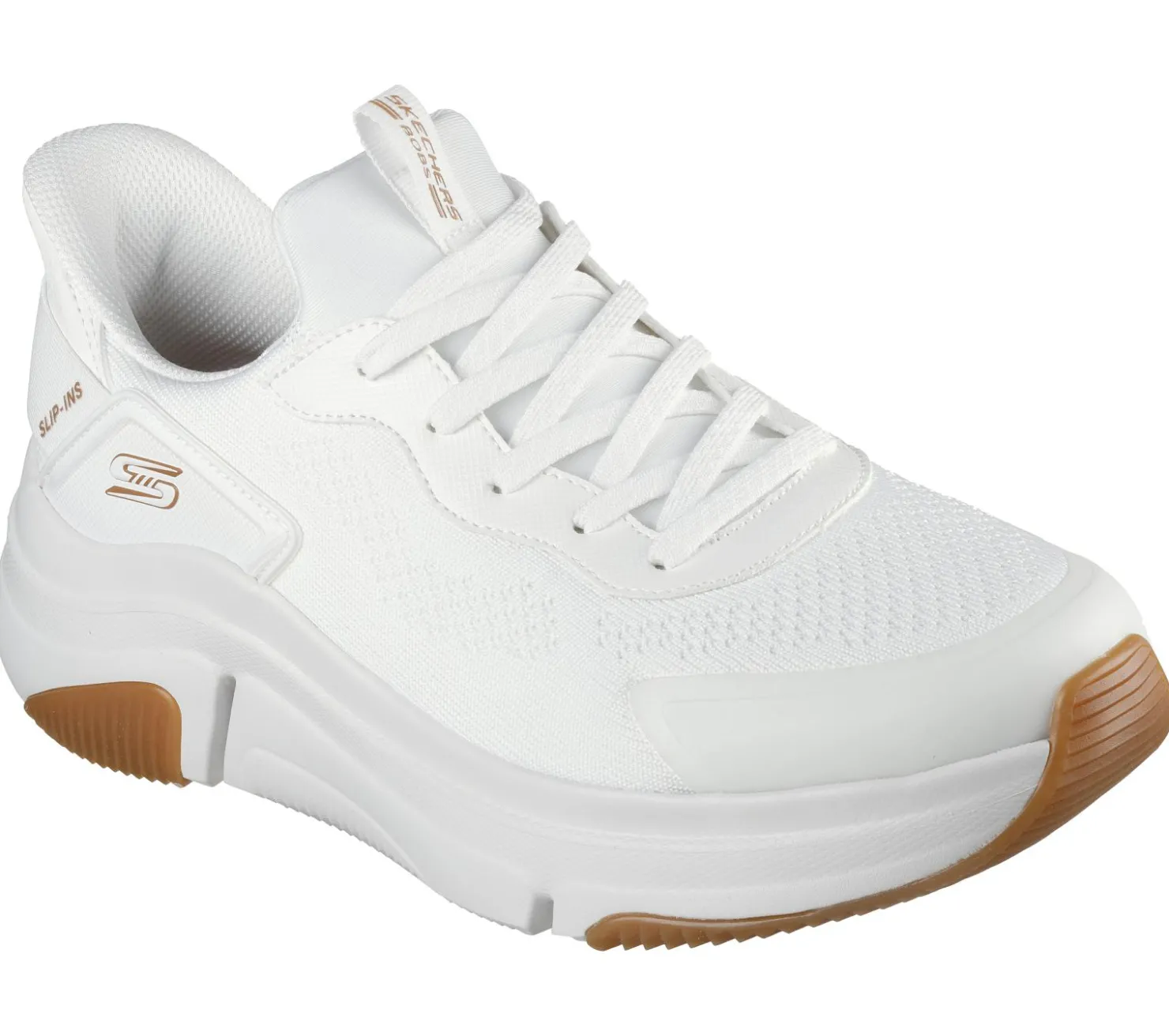 Hands Free Slip-Ins|Athletic Sneakers<SKECHERS Slip-ins: BOBS Sparrow Flex WHITE