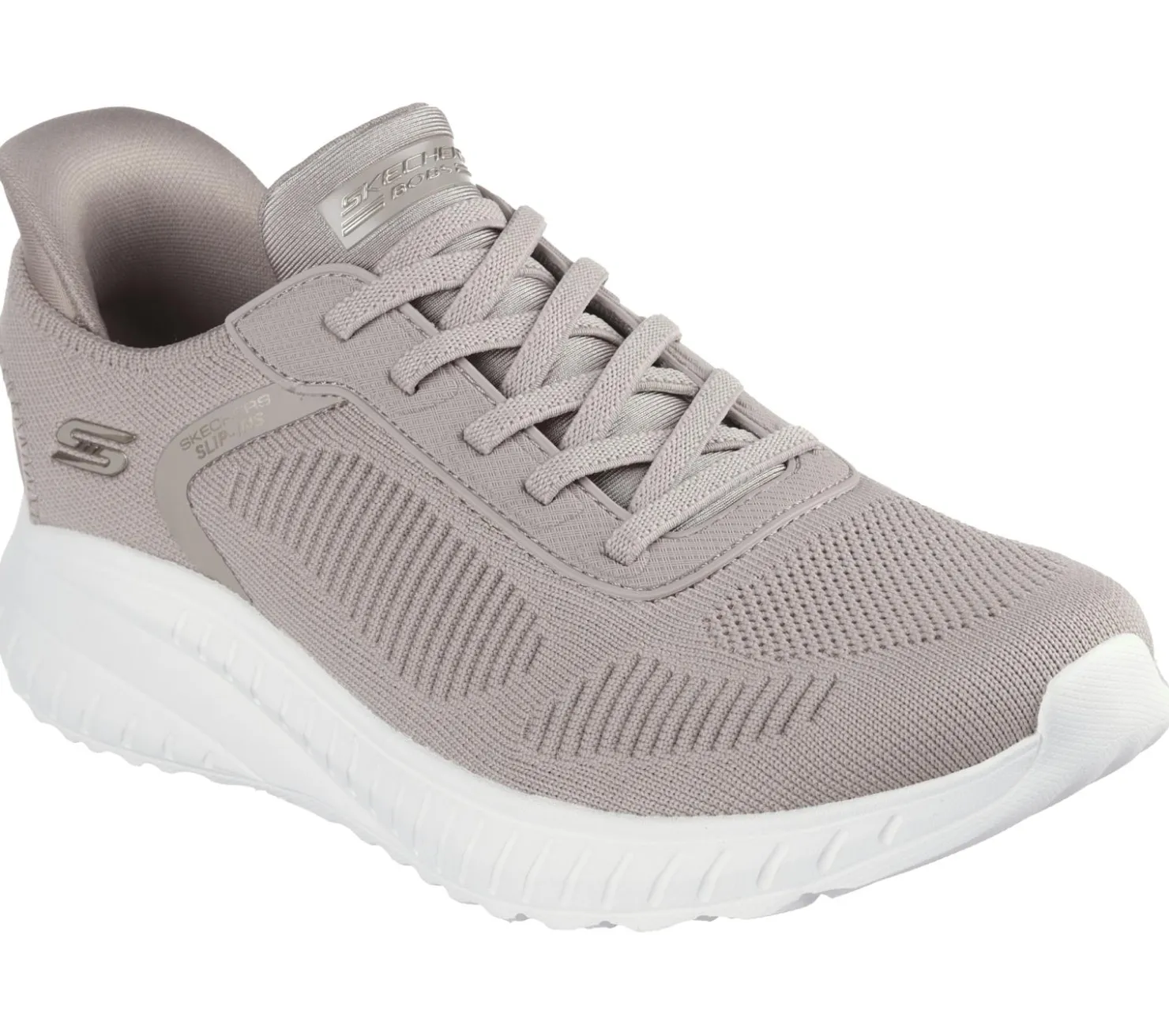 Hands Free Slip-Ins|Athletic Sneakers<SKECHERS Slip-ins: BOBS Sport Squad Chaos TAUPE